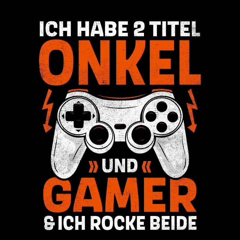 ZWEI TITEL ONKEL UND GAMER ROCKE BEIDE GAMING