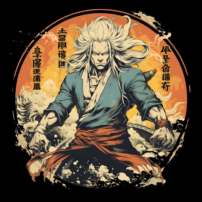 Anime Dragon Mann