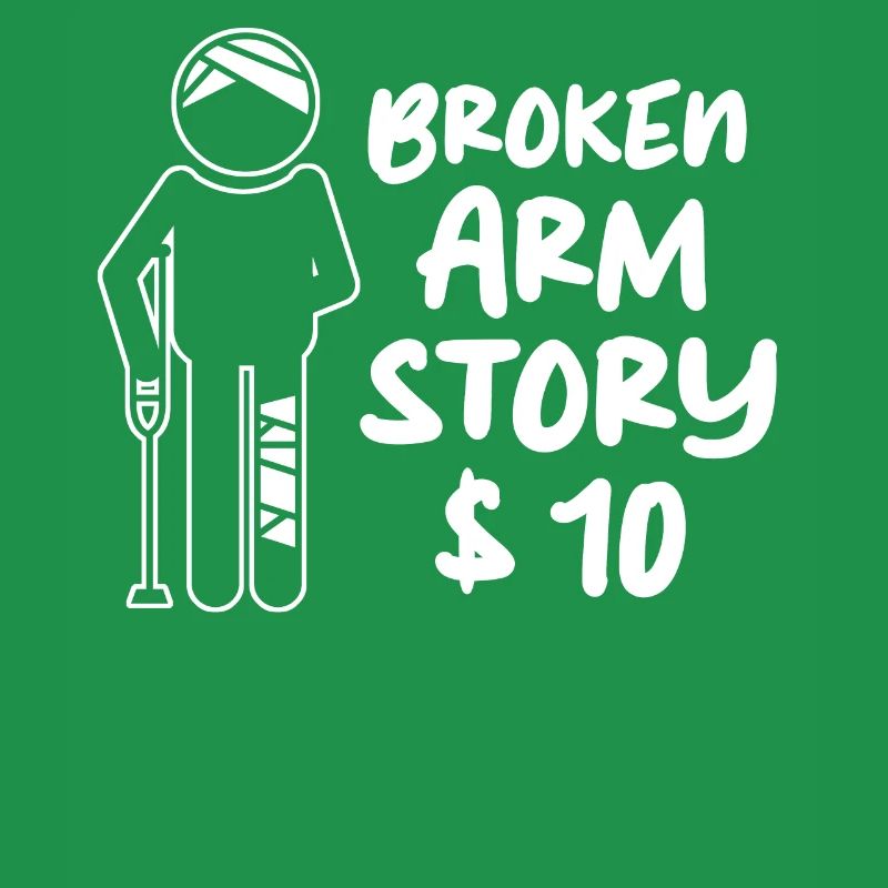 Get Well Soon Broken Arm Broken Bone