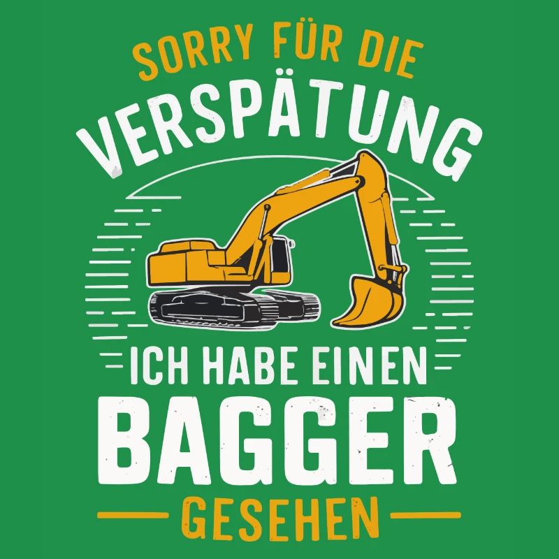 Baggerfahrer Bauarbeiter Baustelle Baumaschine