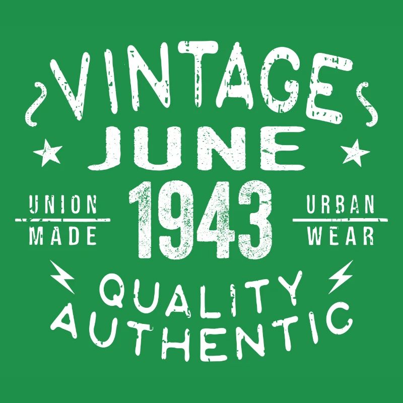 1943 Juni 1943 Jahrestag Juni 1943 Juni Geburtstag
