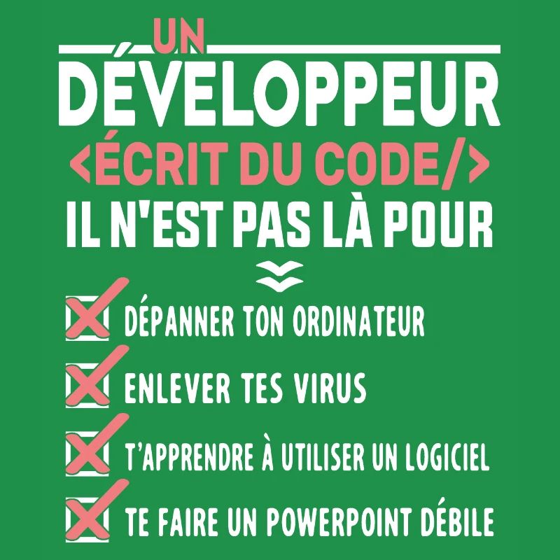Un Développeur Écrit du Code Cadeau