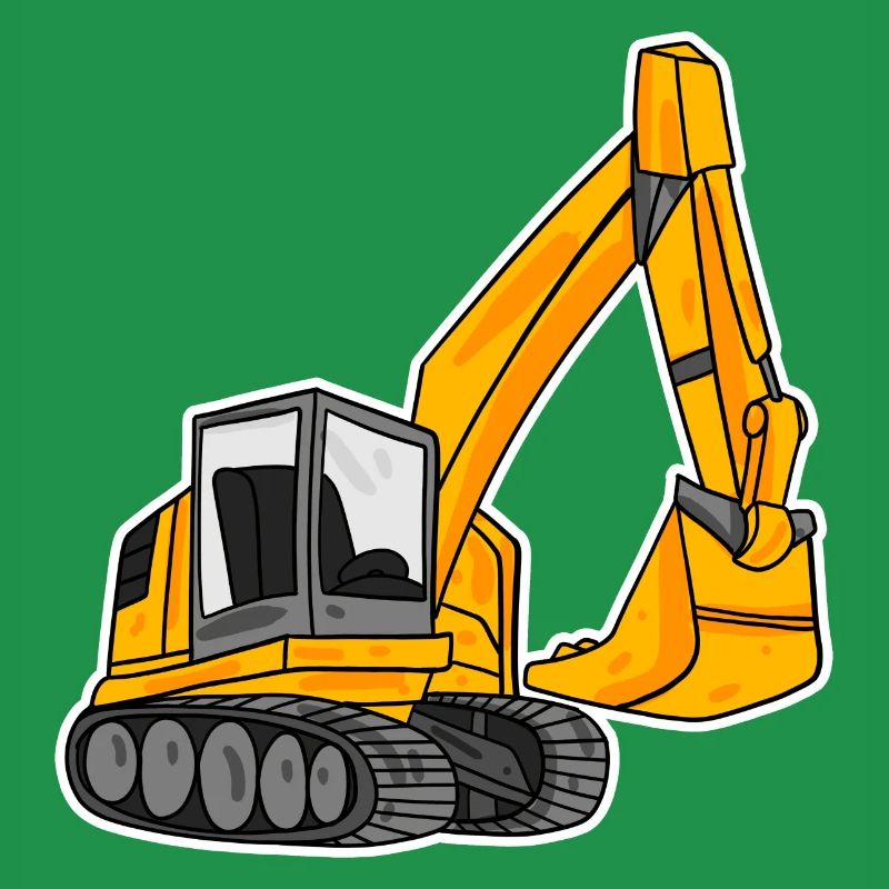 Löffelbagger Ausgräber Bagger