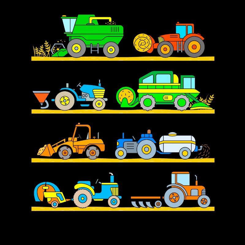 Tracteurs moissonneuses-batteuses véhicules