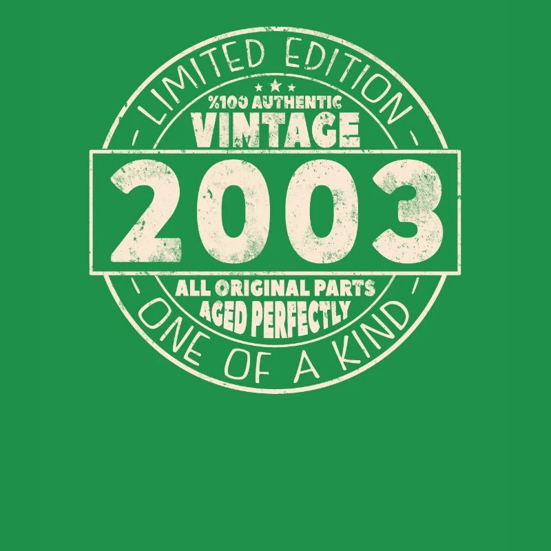 Original Vintage 2003 Birthday