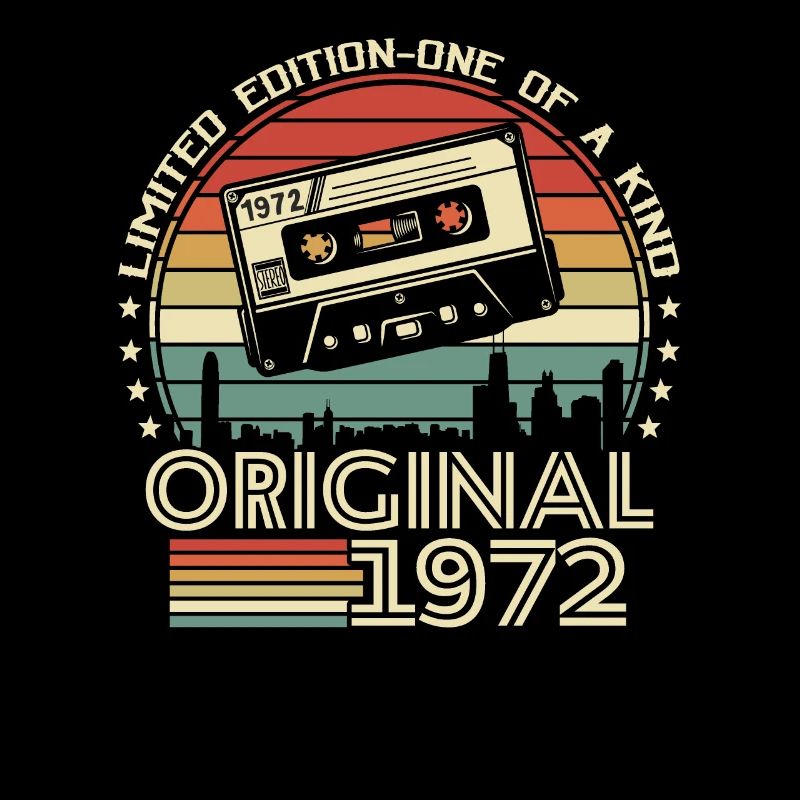 Vintage 1972 Geschenkidee
