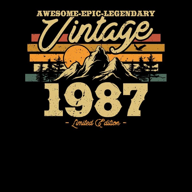Vintage 1987 Geburtstagsgeschenk