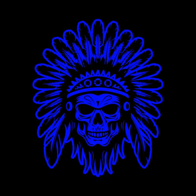 Apache Skull Indian