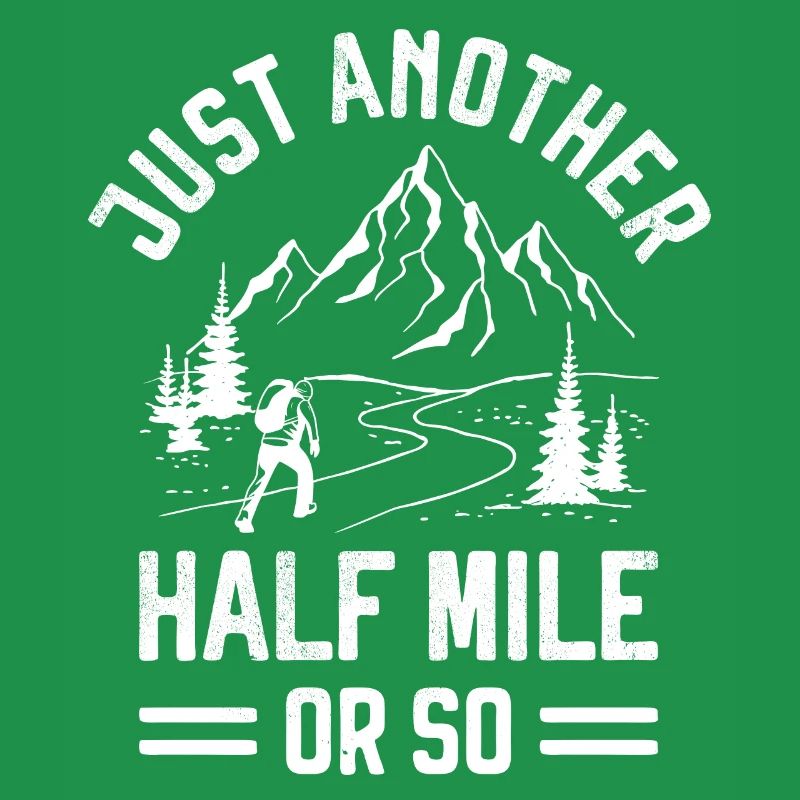 Nur noch eine halbe Meile oder so Trekking Mountain