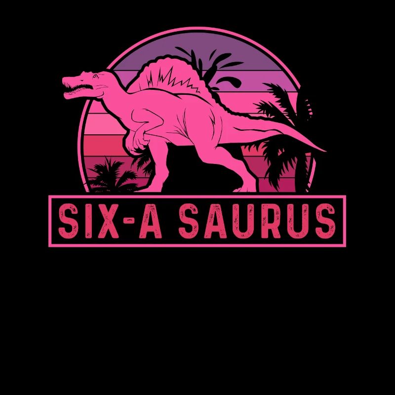 Six-A Saurus Spinosaurus 6. Geburtstag