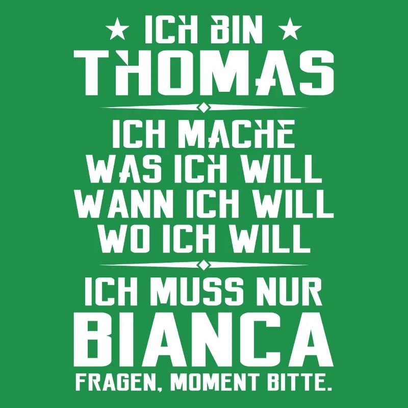 Ich bin Thomas und mache was ich will | Sarkasmus