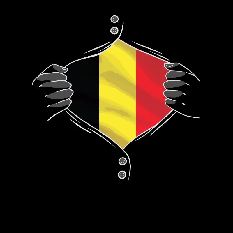 belgium flag proud