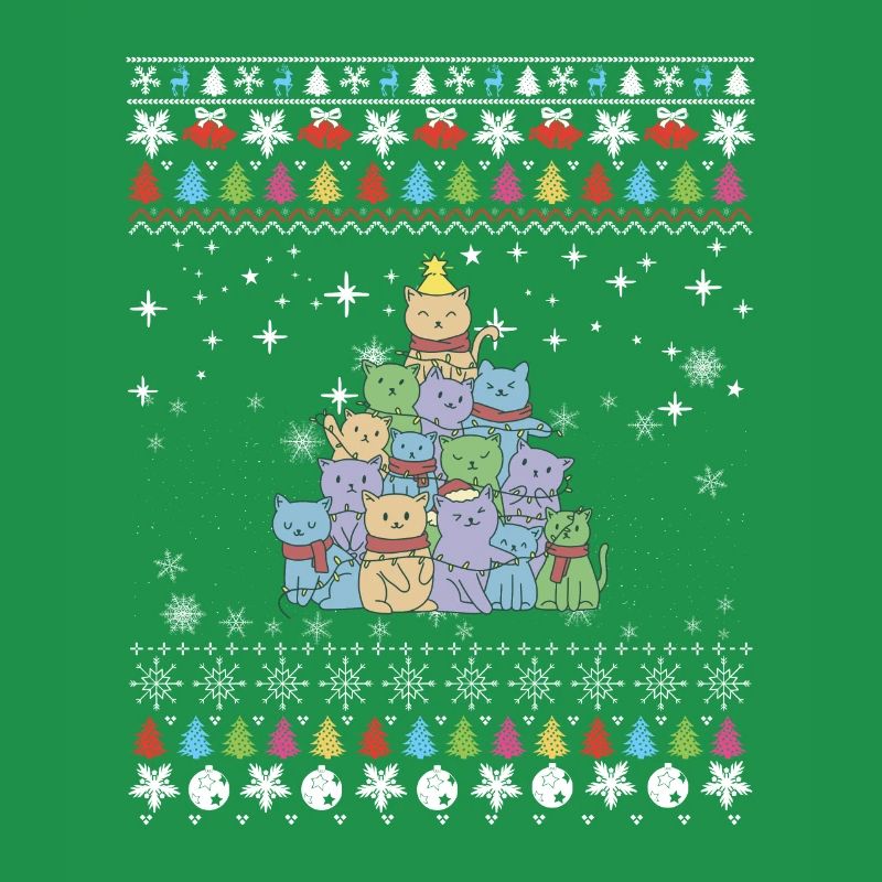 Arbre à chat Noël