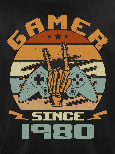 Gamer siden 1980 - Gaming fødselsdagsgave 1980