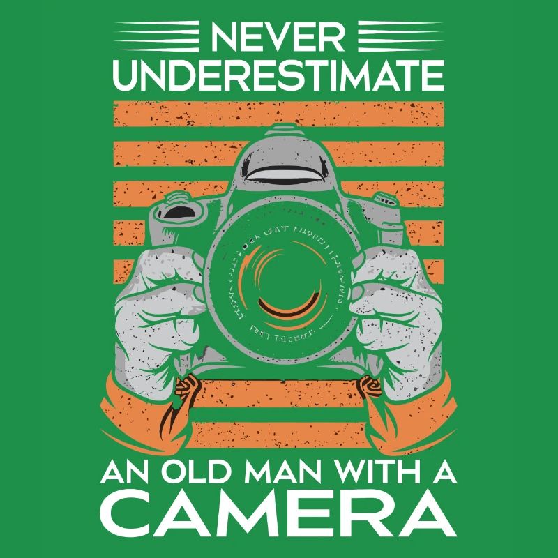 Never underestimate an old man with a camera