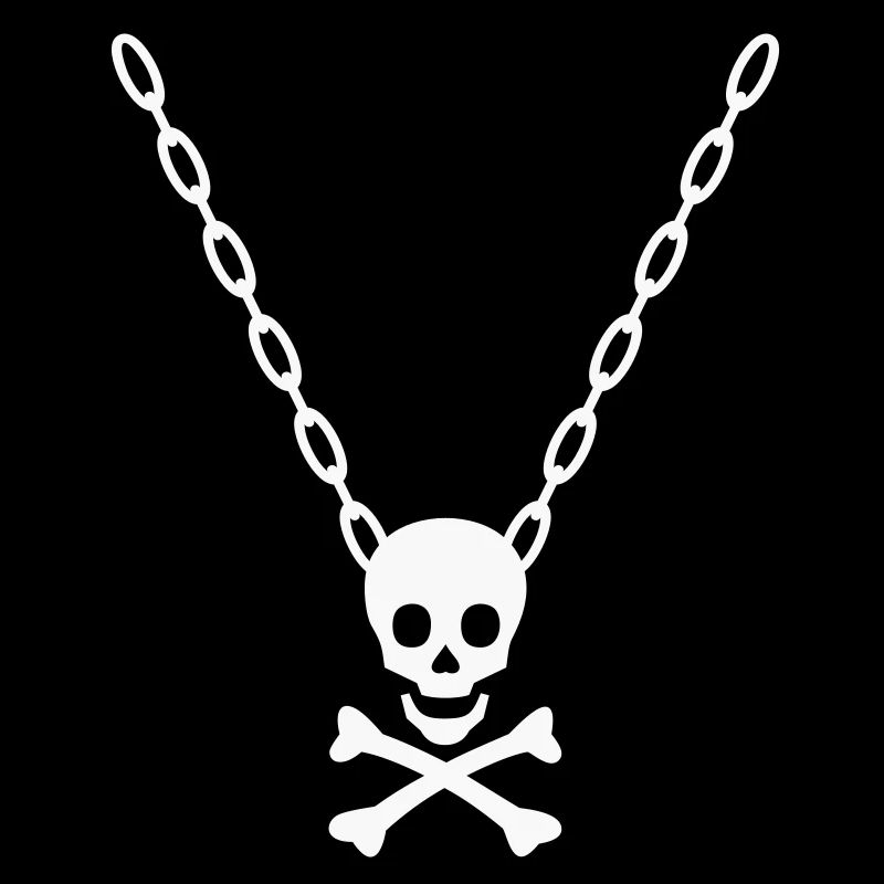 Kette mit skull / Totenkopf