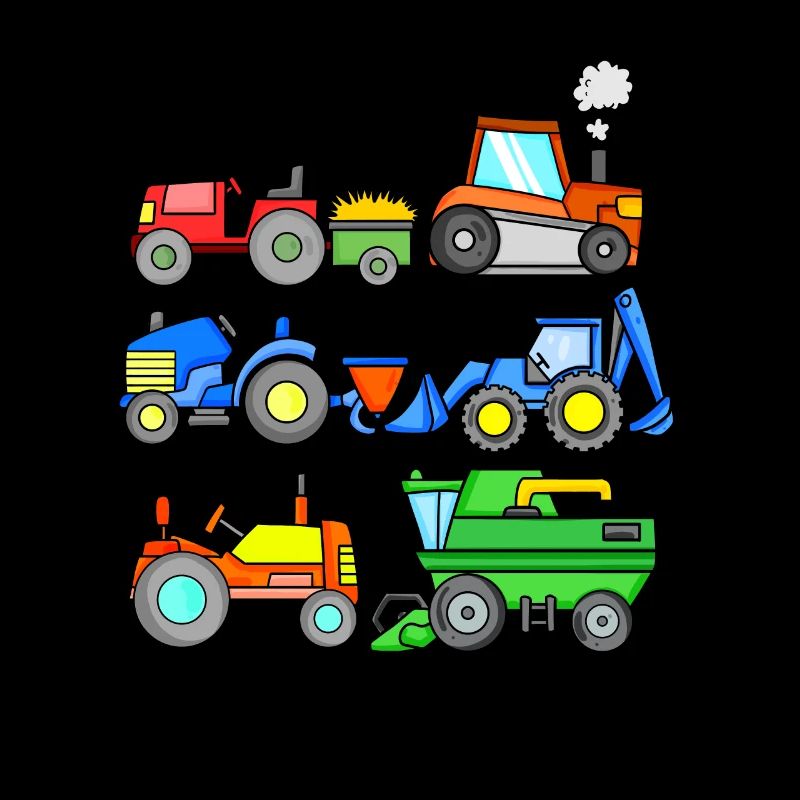 Construction site vehicles