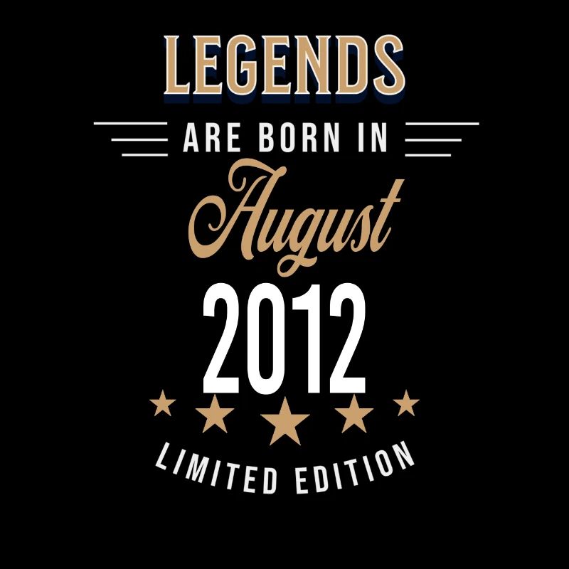 Legenden werden im August 2012 geboren
