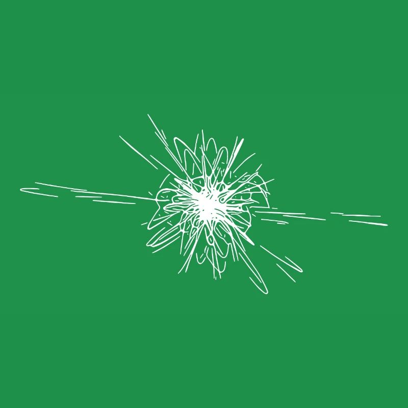 Vector Sternen Nova Explosion