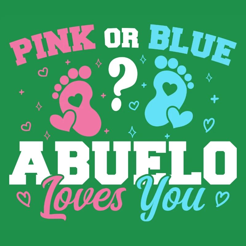 Rosa oder Blau Abuelo liebt dich - Abuelo Opa