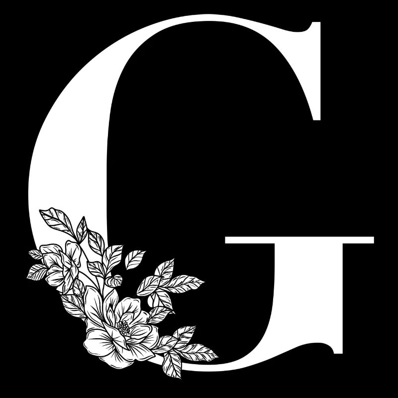 Letter G Flower