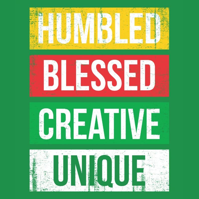 Humbled Blessed Creative Unique For Pride African