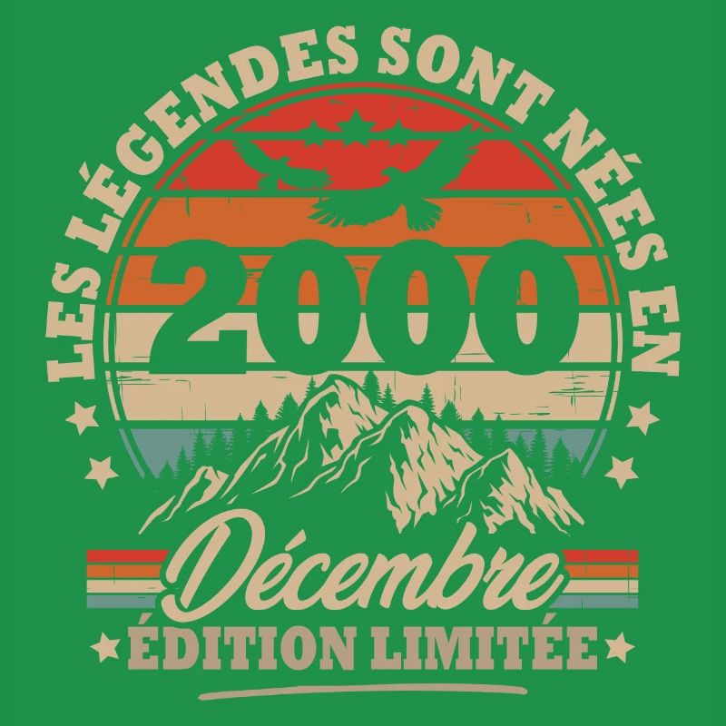 Geburtstagsgeschenk geboren im Dezember 2000