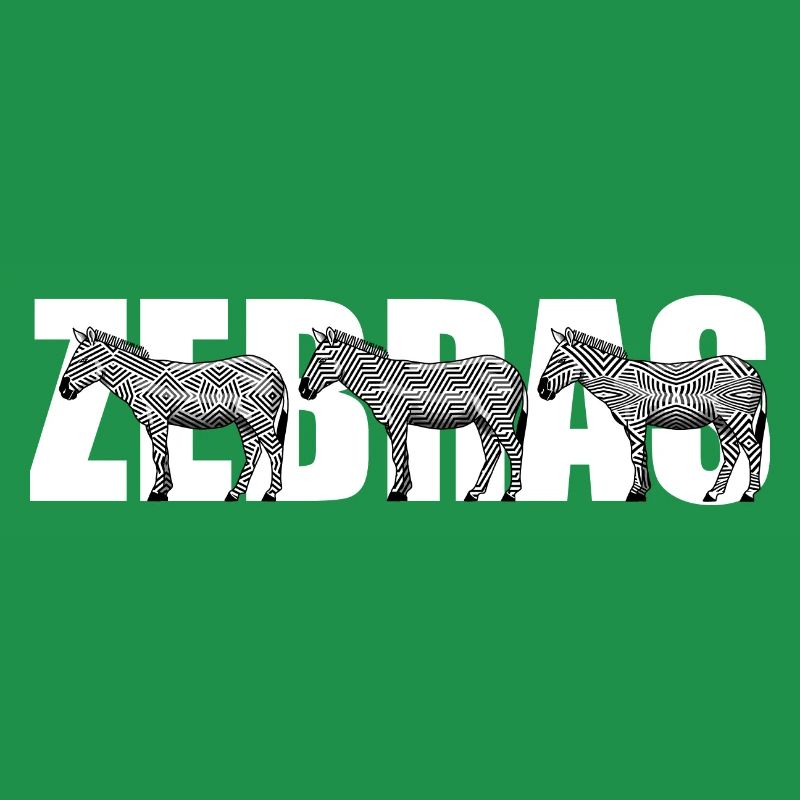 Zebras oder doch Pferde mit Streifen