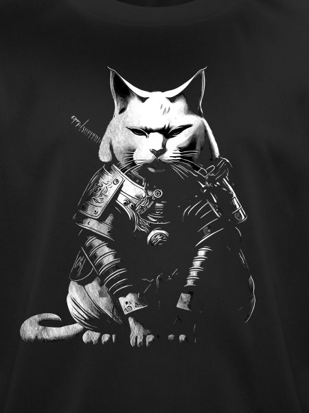 Cool Samurai Cat