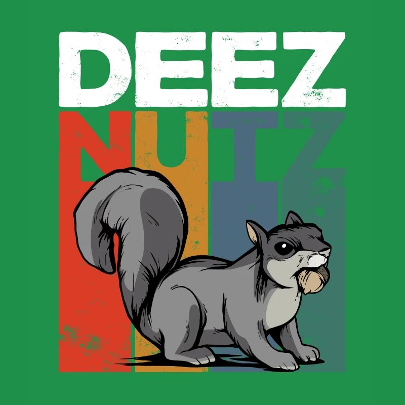 Deez Nutz Nutcracker Squirrel Dees Nuts Chipmunk