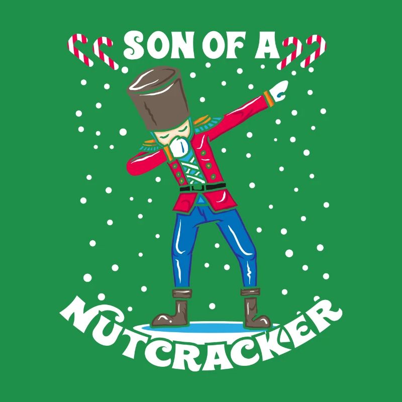 Dabbing Nutcracker Christmas gift DAB
