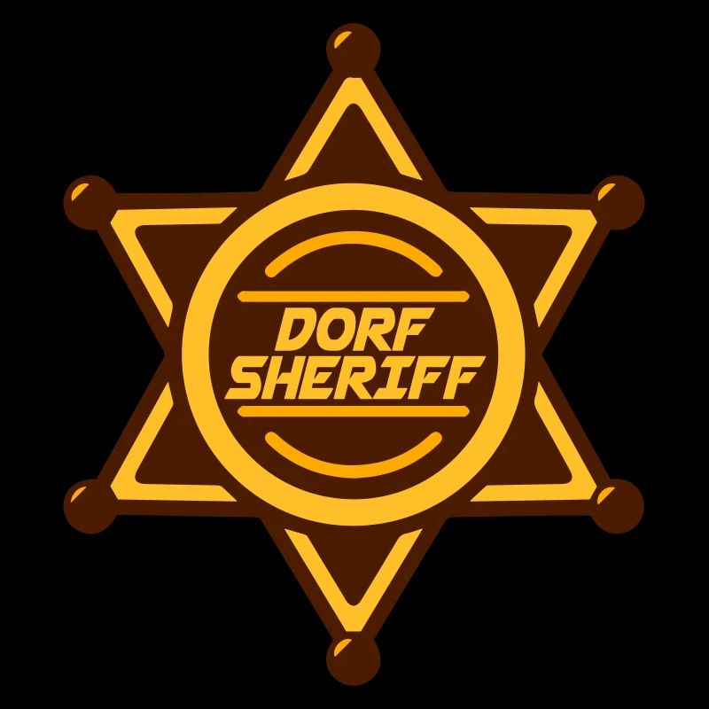 Dorf Sheriff | Farben änderbar