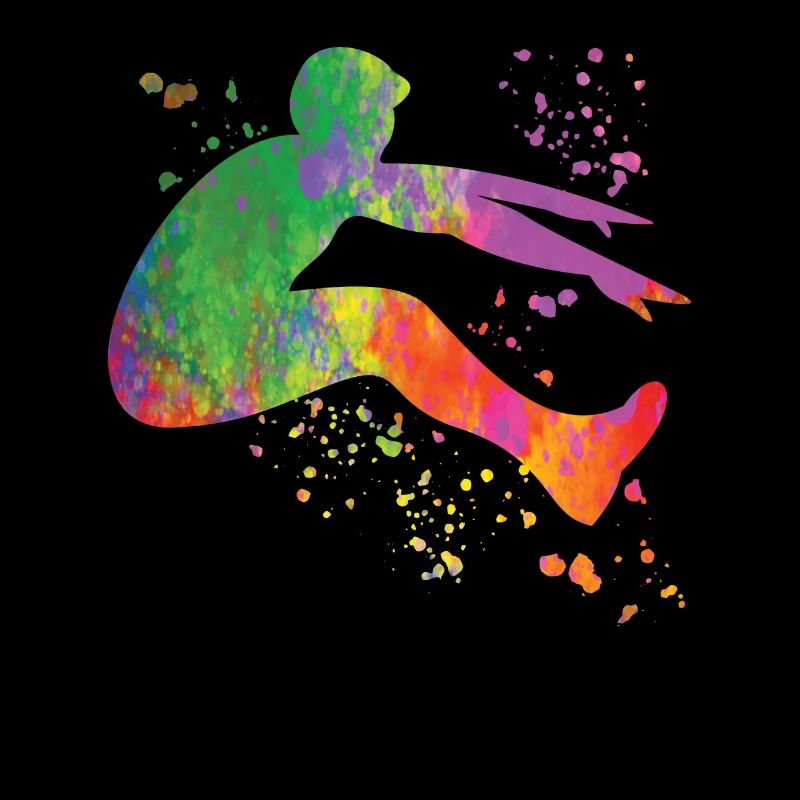 Weitspringer Weitspringen Kinder Weitsprung