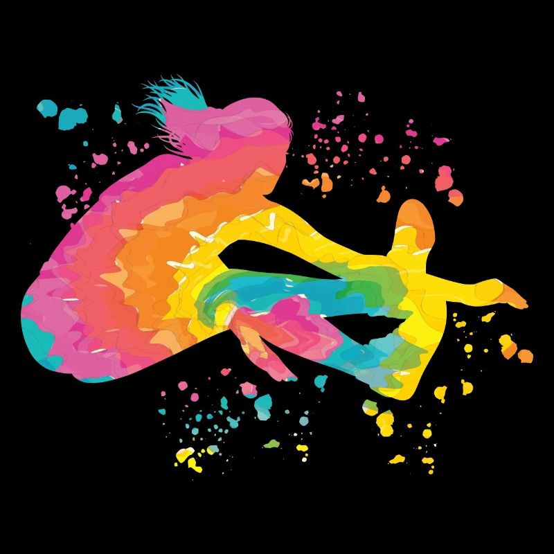 Weitspringer Weitspringen Kinder Weitsprung