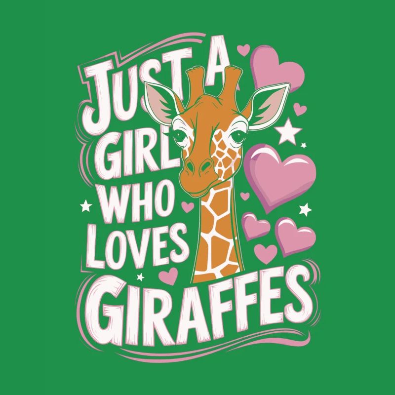 Giraffe Spruch Mädchen