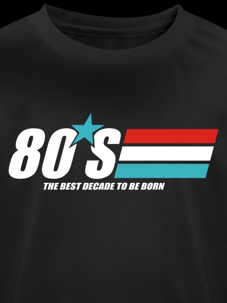 80s Decade Graphic