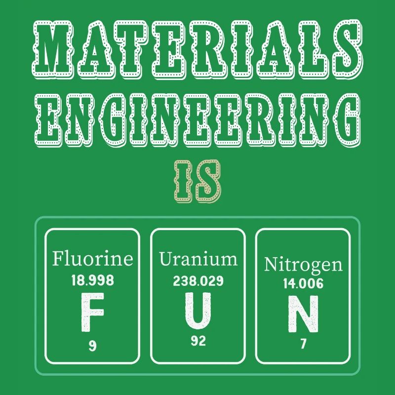 Materials Engineering Is Fun