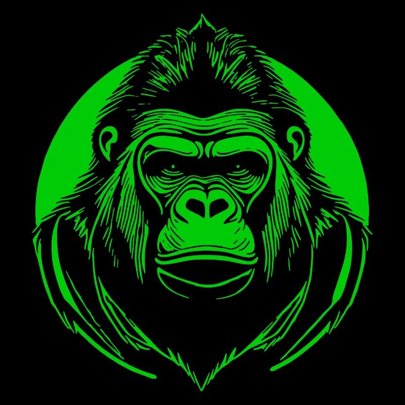 Logo du gorille vert