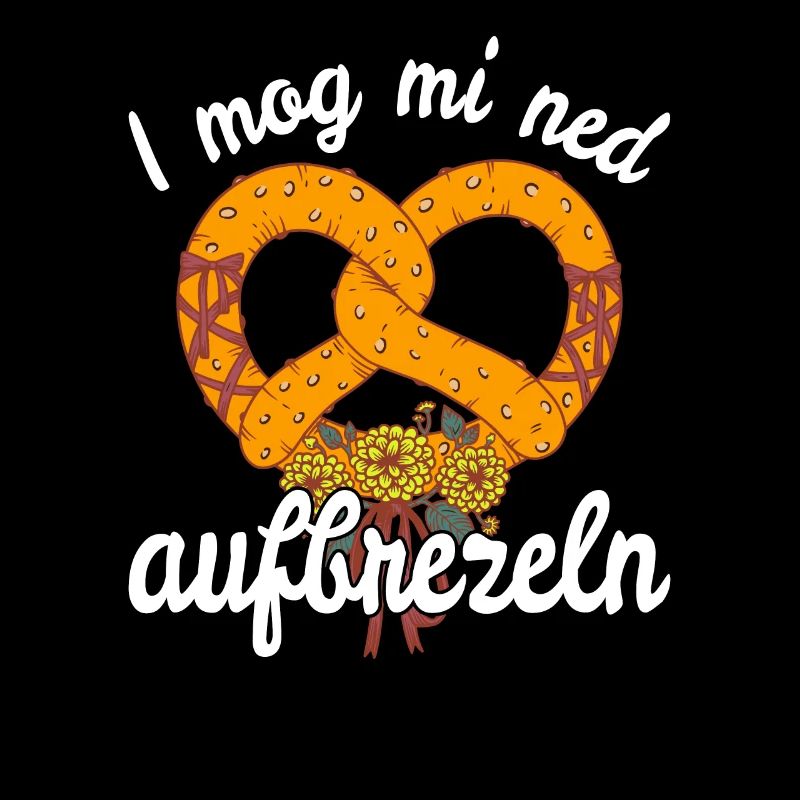 I mog mi ned Aufbrezeln Volksfest Trachten Dirndl