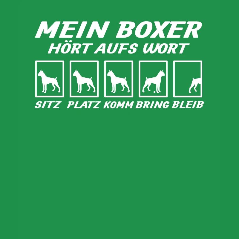 Hund Boxer Hundebesitzer Geschenkidee