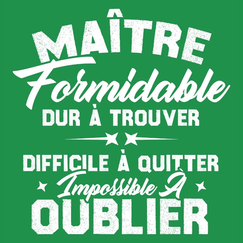 Maître Formidable Idée Cadeau Maître D'école