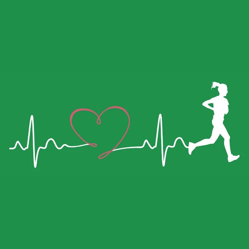 Runner Jogging Jogger Pulse Rate Gift