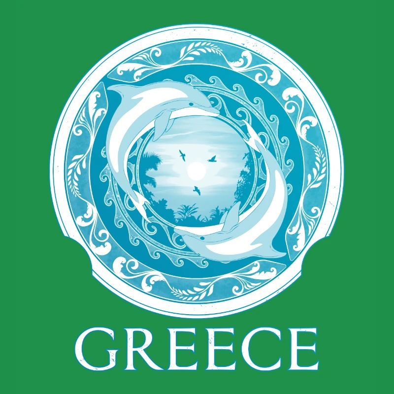 Dolphins Greece Hellas