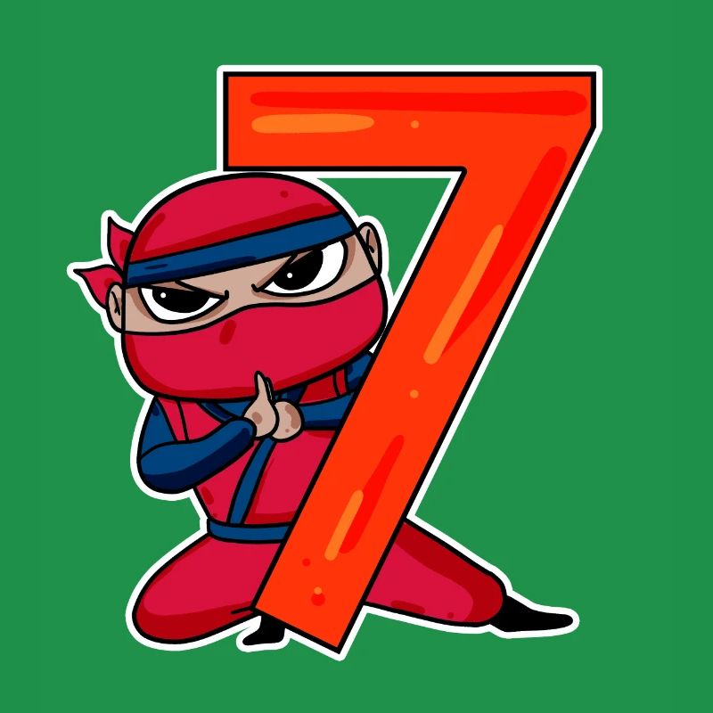 Fils Ninja de 7 ans