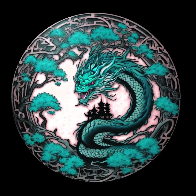 drache,chinesischer drache,gothic,tattoo