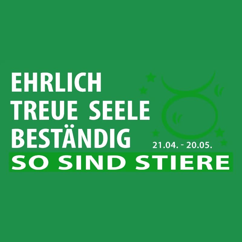Sternzeichen Stier - Eigenschaften