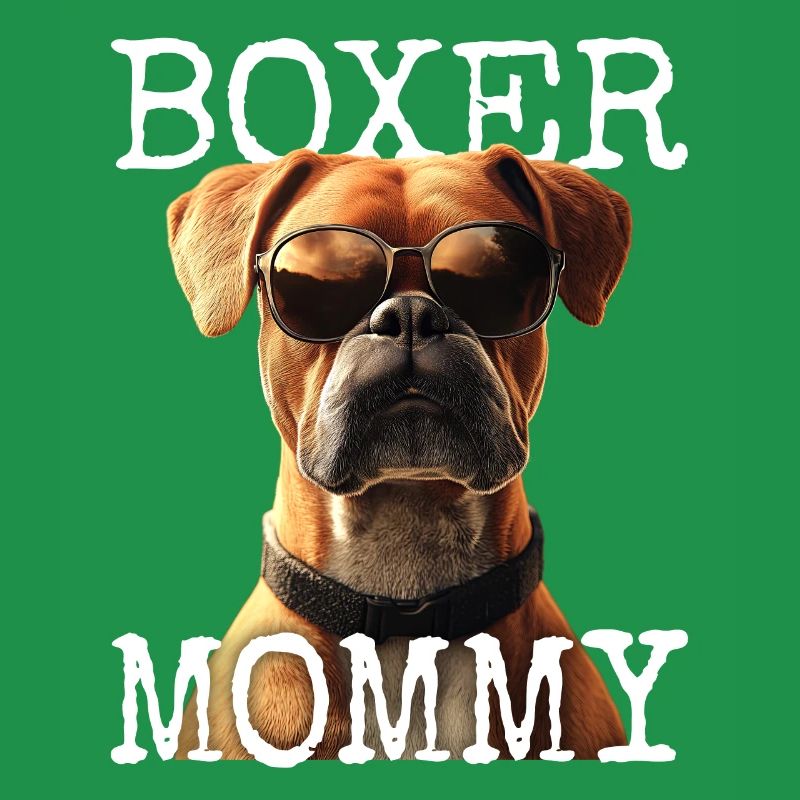 Deutscher Boxer Mom Mama Muttertag Boxer Mommy