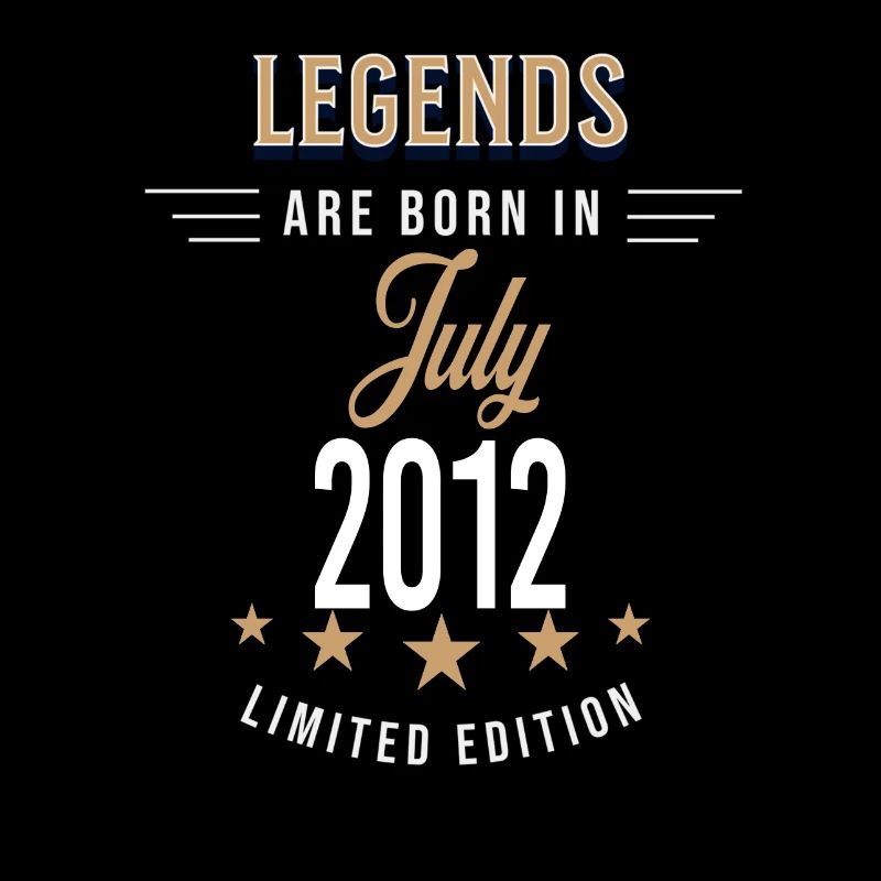 Legends werden im Juli 2012 geboren