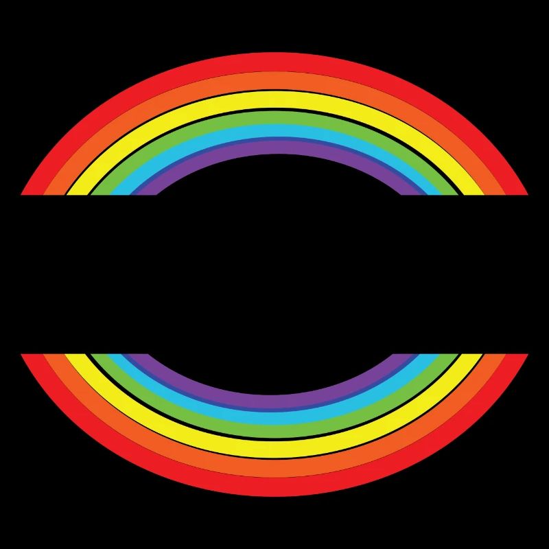 Rainbow customizable first name mood gift