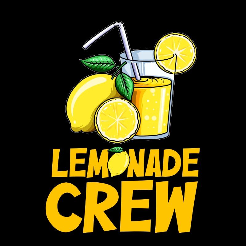 Limonade Lemonade Crew Zitronen Limo Saft Eis